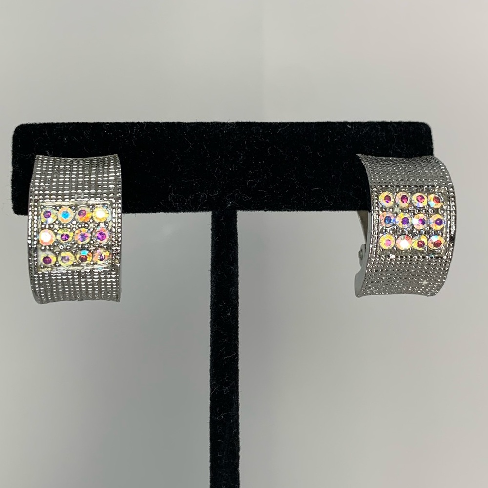 Vintage Rhinestone Earrings